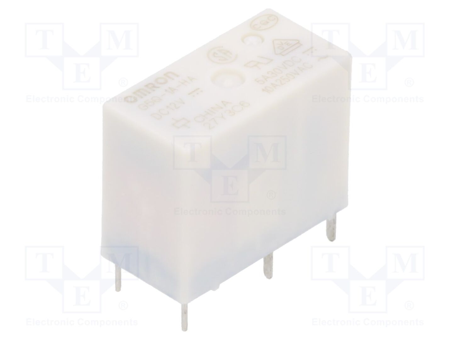 OMRON Electronic Components G5Q-1A-HA-DC12-TY Sähkömagneettinen rele 12VDC (50 kpl erä)