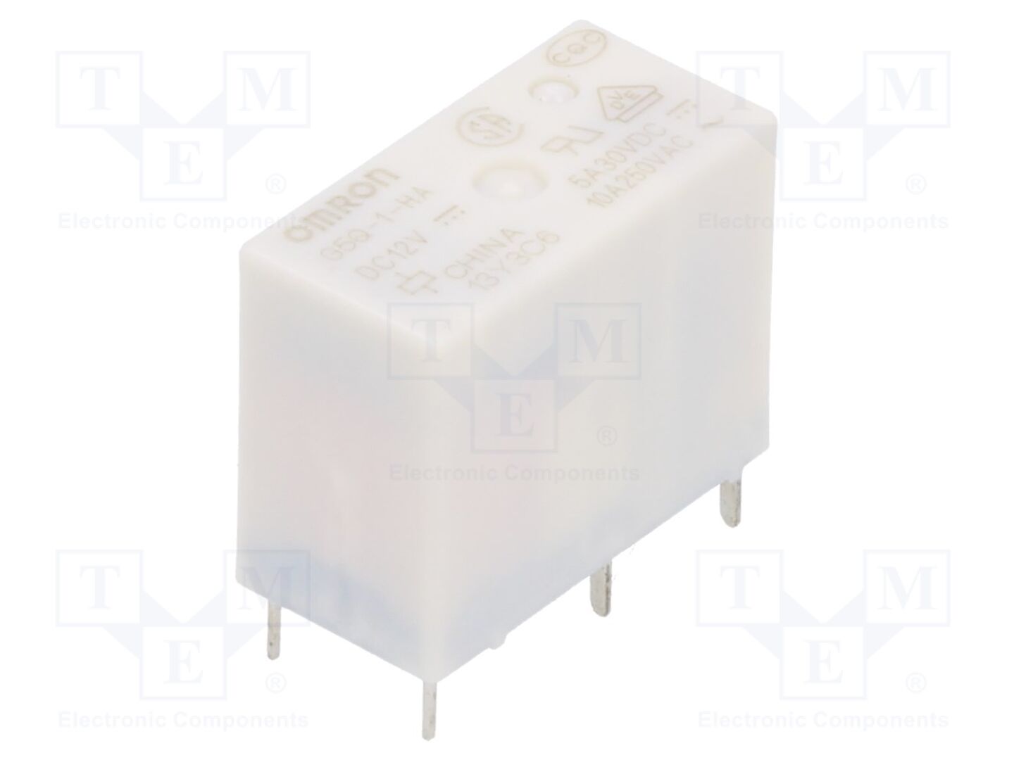 OMRON Electronic Components G5Q-1-HA-DC12-TY Sähkömagneettinen rele 12VDC