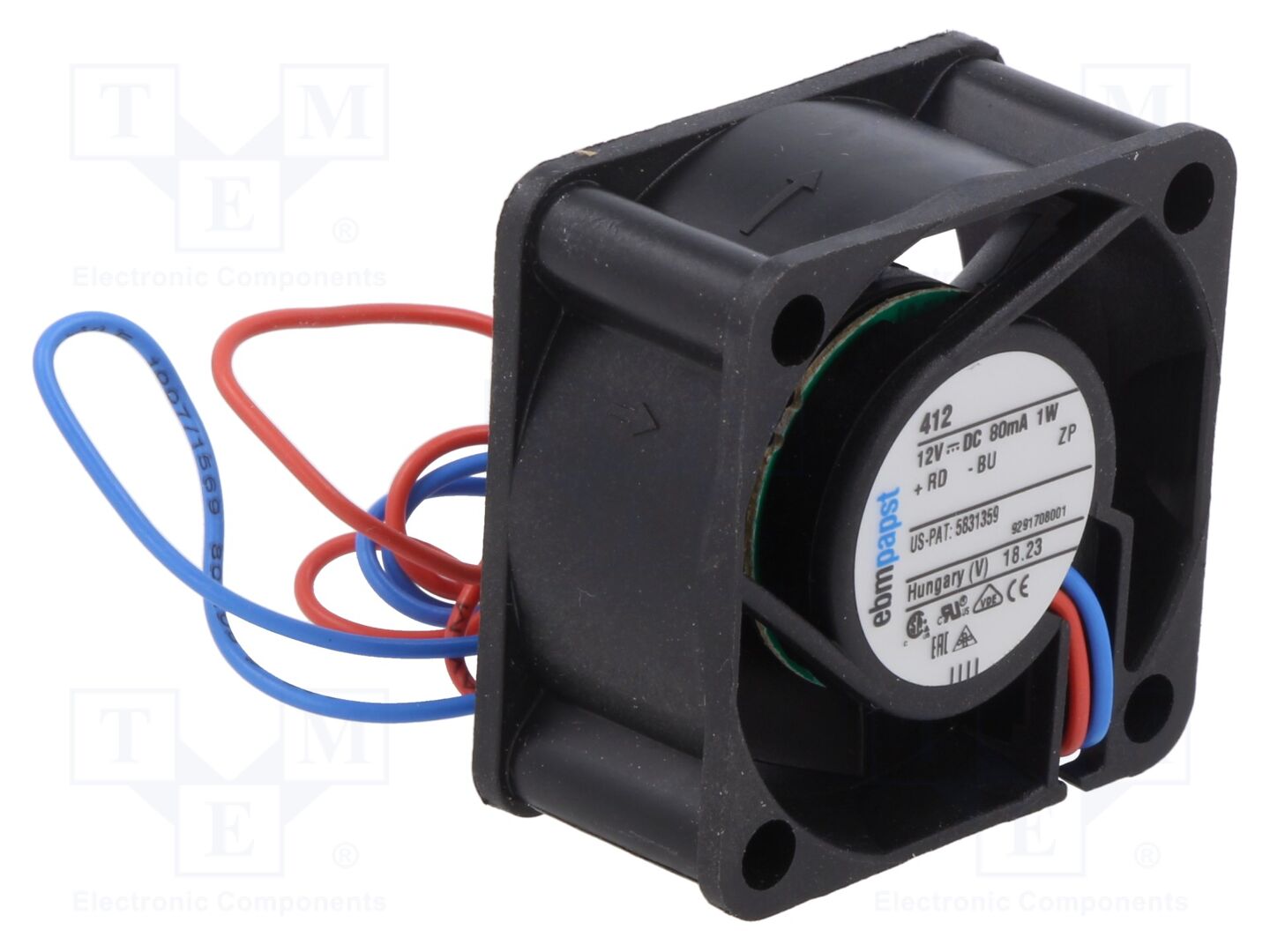 EBM-PAPST 412F Aksiaalituuletin 12VDC