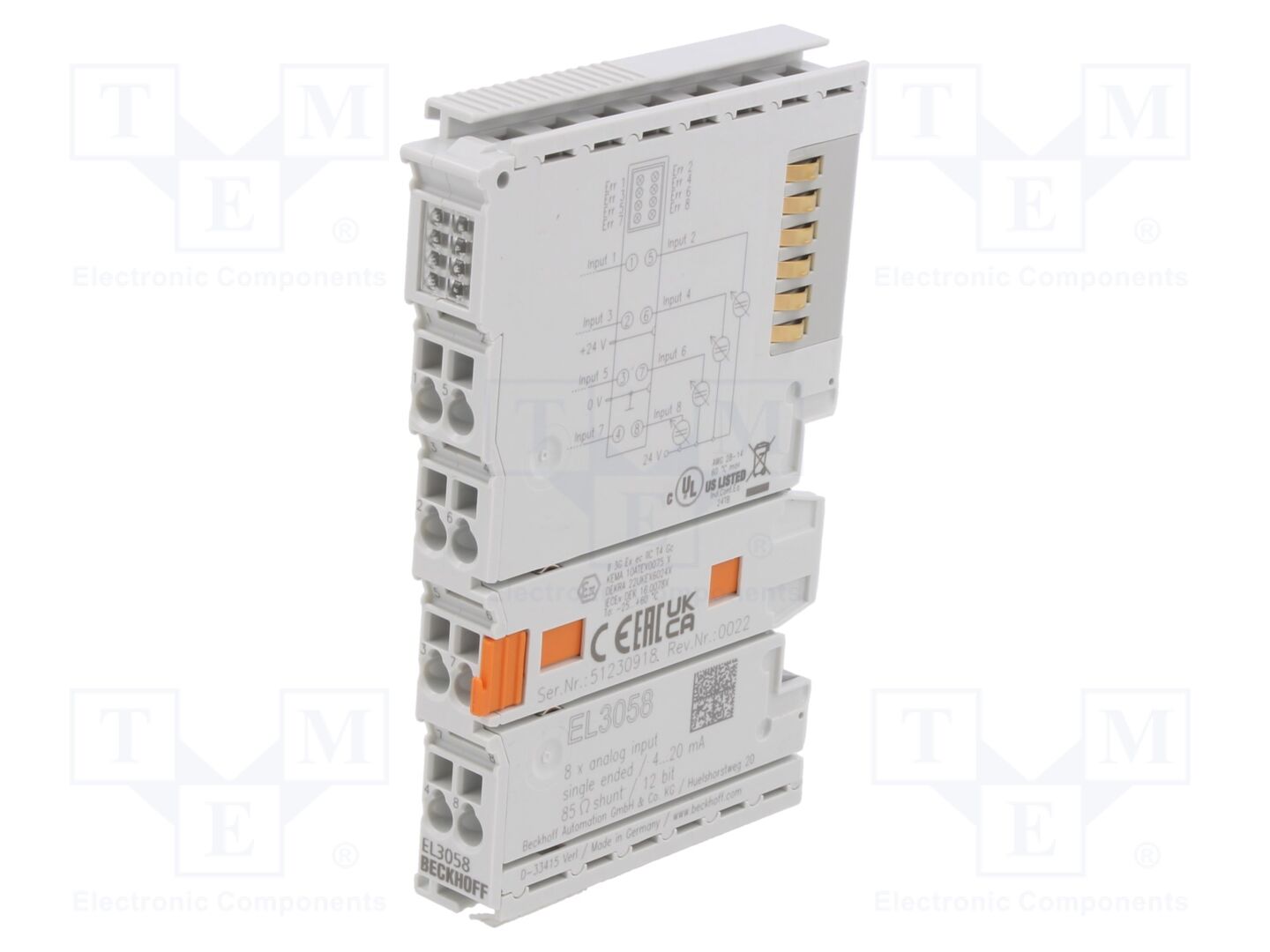 Beckhoff Automation EL3058 I/O-moduuli EtherCAT