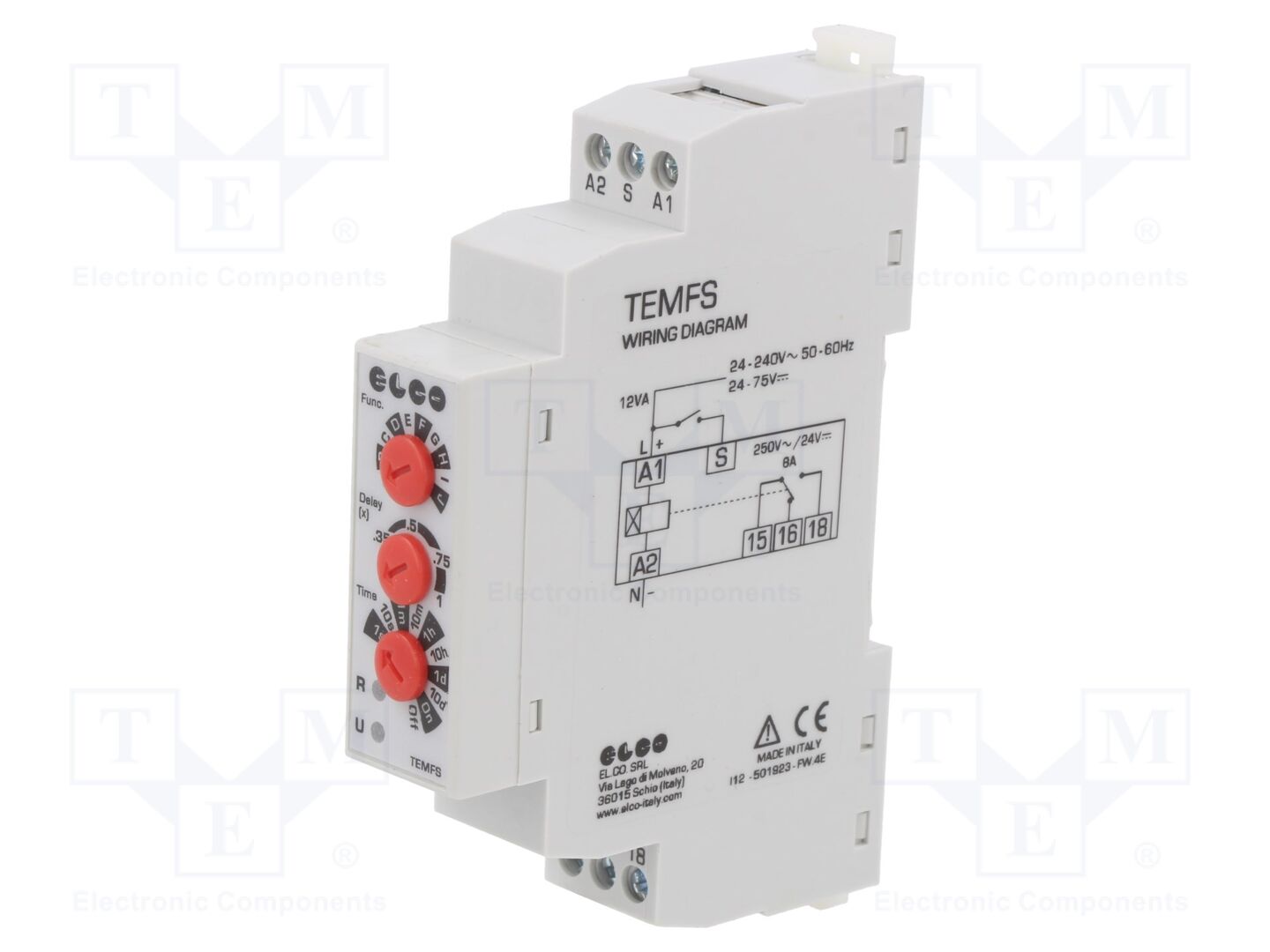 ELCO SRL TEMFS Ajastinrele 0,1s-10days