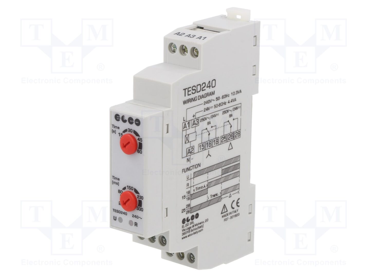 ELCO SRL TESD240 Ajastin 1s-60s