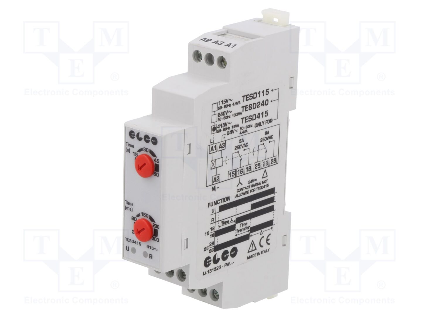 ELCO SRL TESD415 Analogiakello 415VAC
