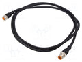 LUTRONIC 1210120005003-1.5M Anturikaapeli M12 60VDC