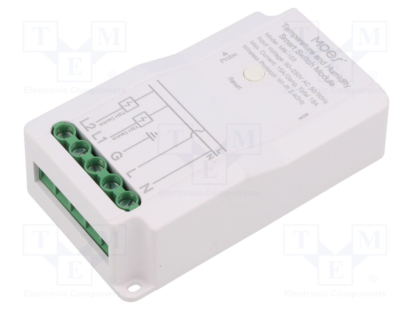 MOES MS-103-TH-WIFI Lämpötila-anturi 90÷250VAC