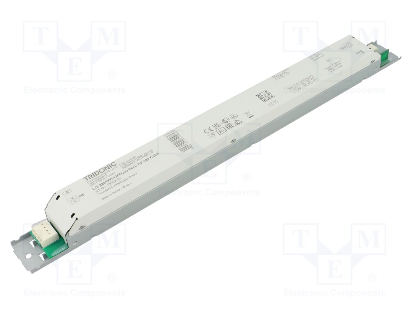 TRIDONIC LCI 220/800-1200/230 FLEXC NF H28 EXC3 LED-virtalähde 220W