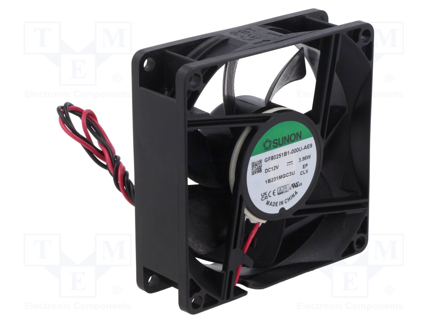 SUNON GF80251B1-AC9 Aksiaalituuletin 12VDC