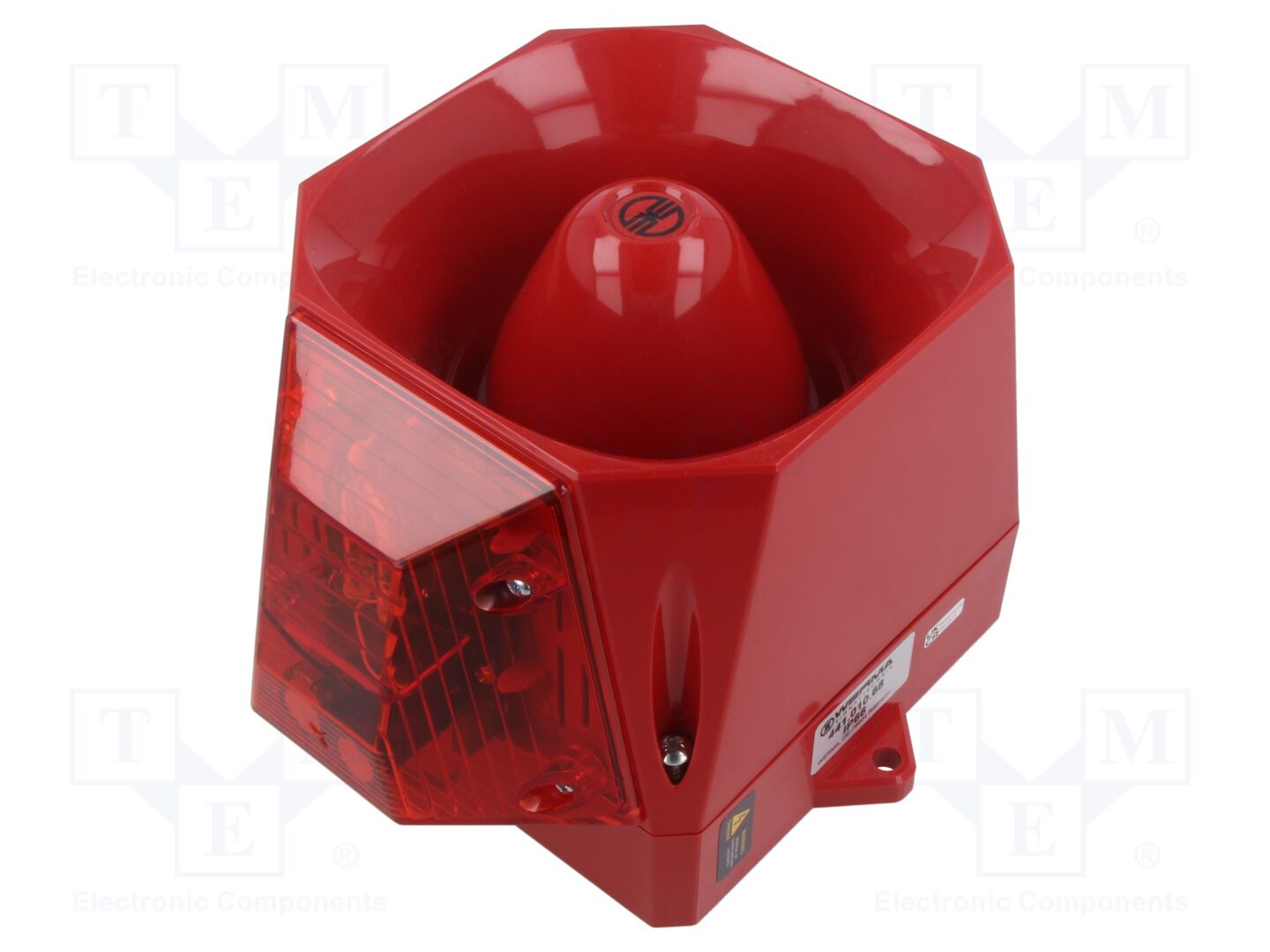 WERMA 44101068 Varoitusvalo ja -sireeni 115-230VAC