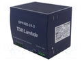 TDK-LAMBDA DPP480-24-3 DIN-kiskoon asennettava kytkentävirtalähde 480W 24VDC