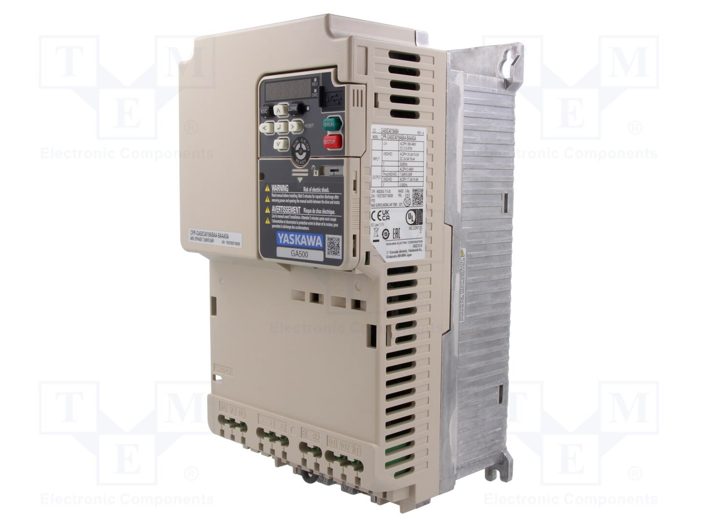YASKAWA CIPR-GA50C4018ABAA Vektoritaajuusmuuttaja 5.5/7.5kW