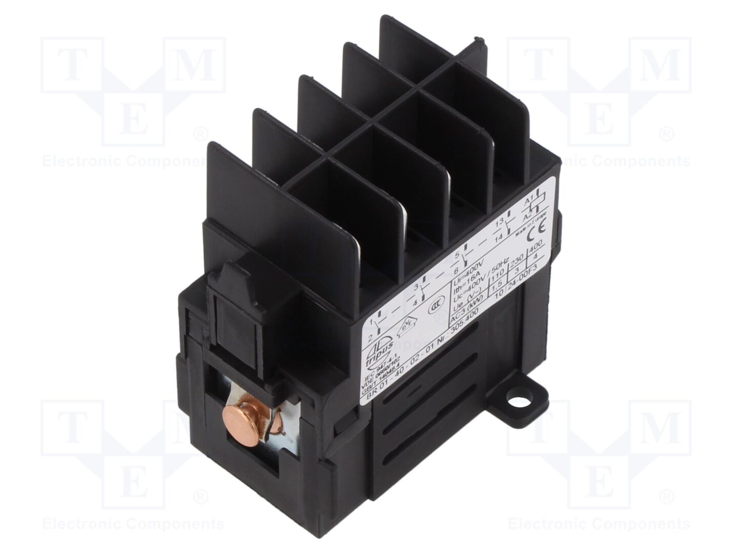 TRIPUS 32P0144 Sähkömagneettinen rele 400VAC