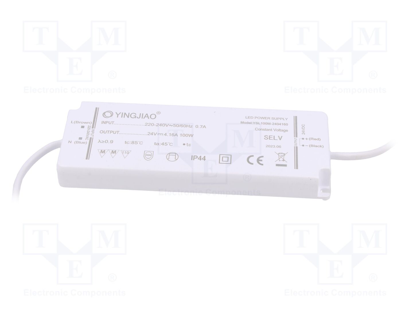 YINGJIAO YSL100M-100-24 LED-verkkolaite 100W 24VDC 4.16A