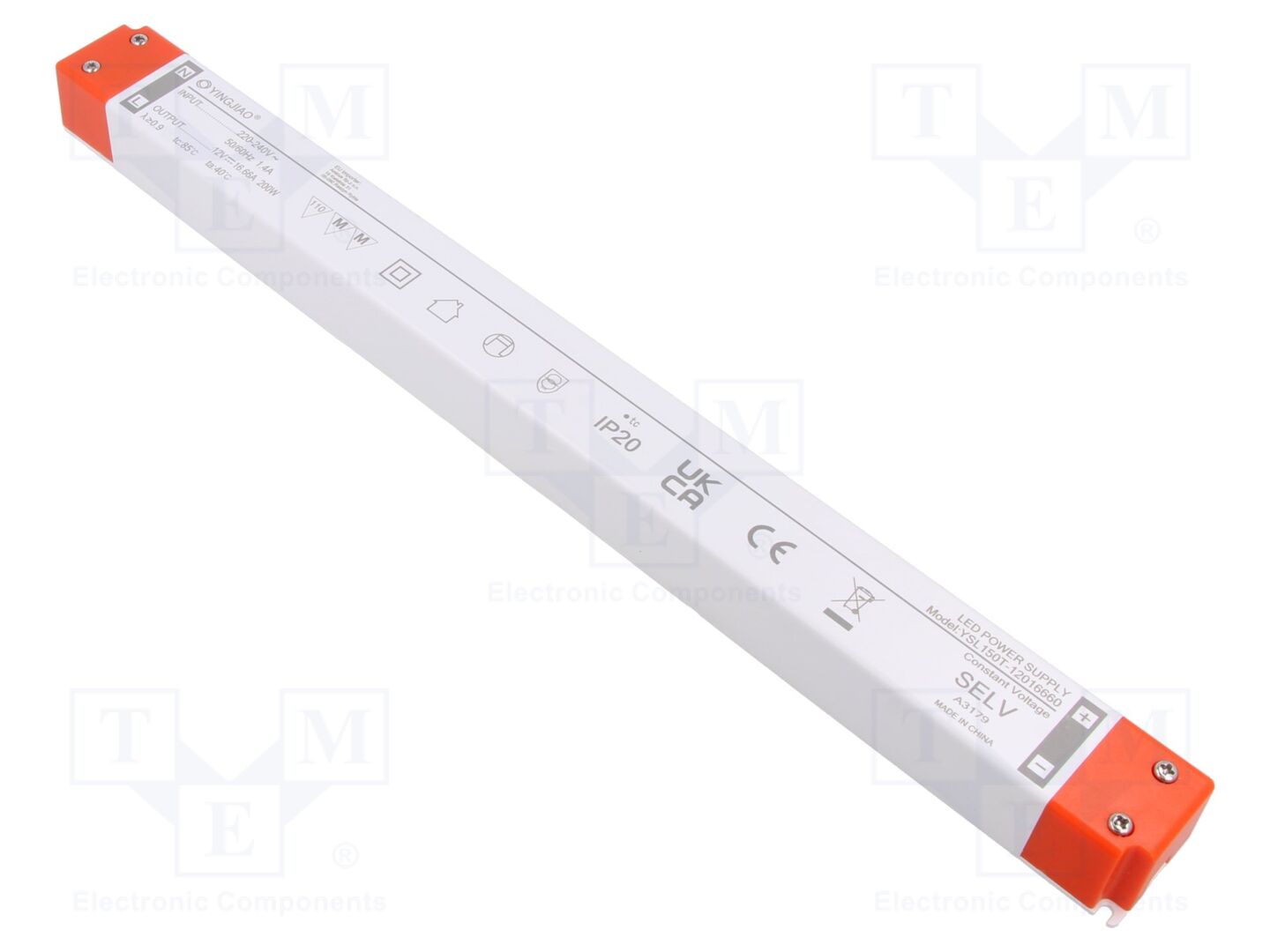 YINGJIAO YSL150T-200-12 LED-verkkolaite 200W 12VDC 16.66A
