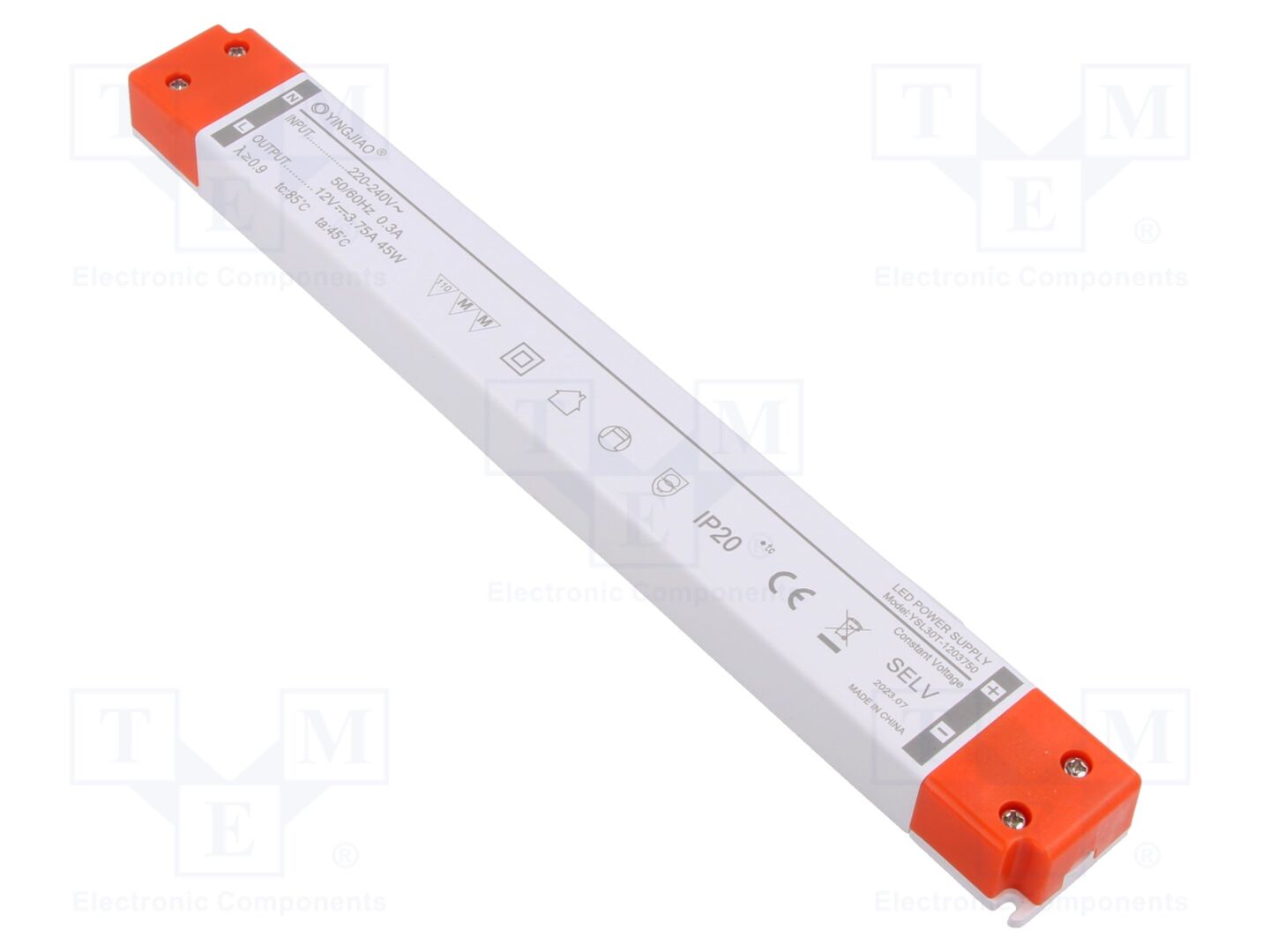 YINGJIAO YSL30T-45-12 LED-verkkolaite 45W 12VDC 3.75A