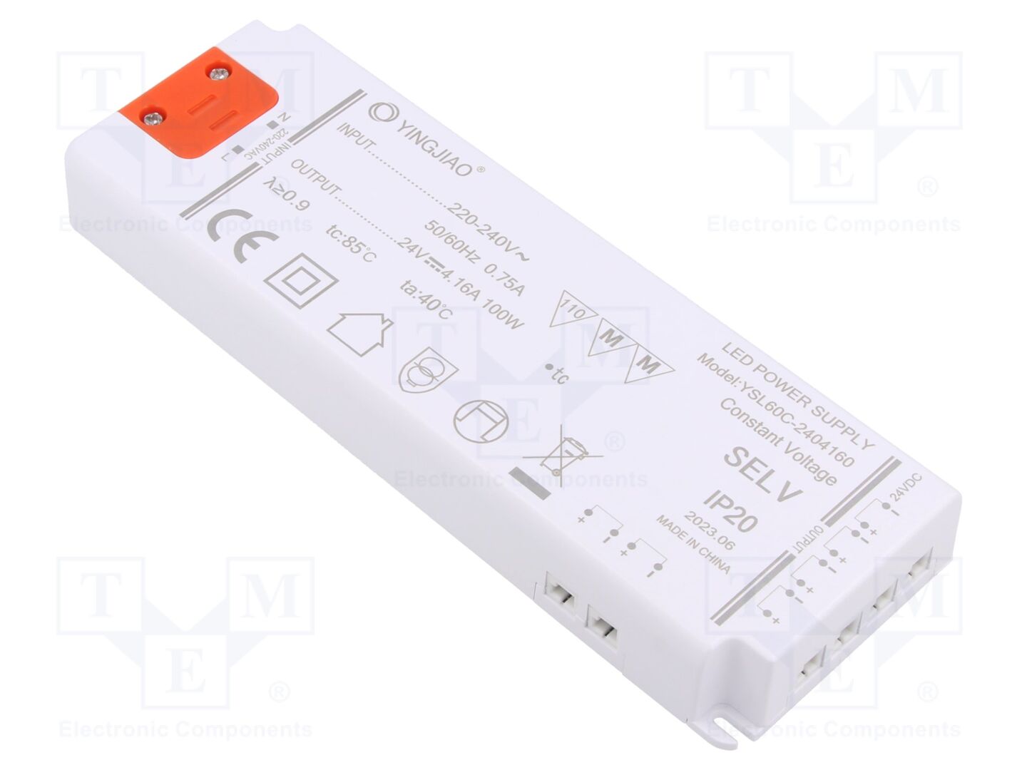 YINGJIAO YSL60C-100-24 LED-verkkolaite 100W 24VDC 4.16A