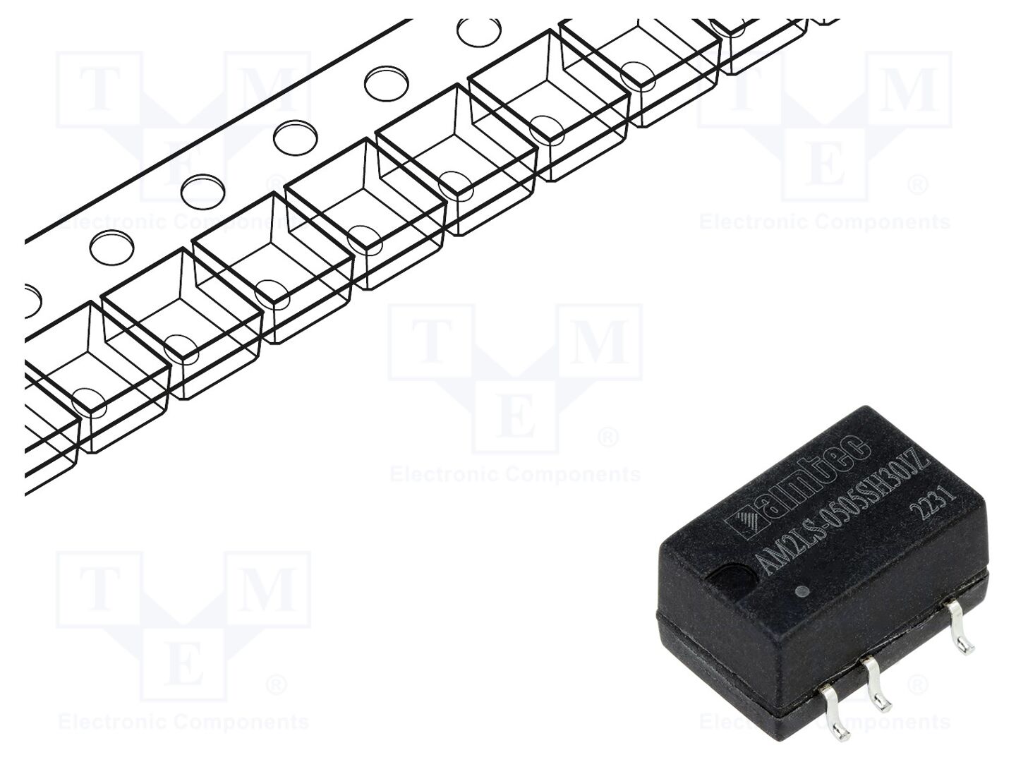 AIMTEC AM2LS-0505SH30JZTR DC/DC-muunnin 2W