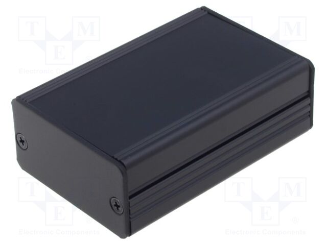 FISCHER ELEKTRONIK AKG-55-28-80-SA Kotelo paneelilla 55x80x28mm