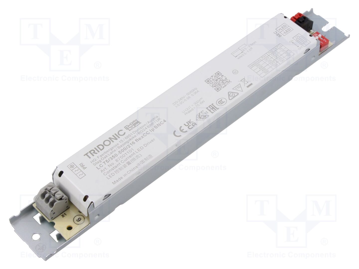 TRIDONIC LC 75/350-500/216 FLEXCC LP SNC4 LED-virtalähde 75W