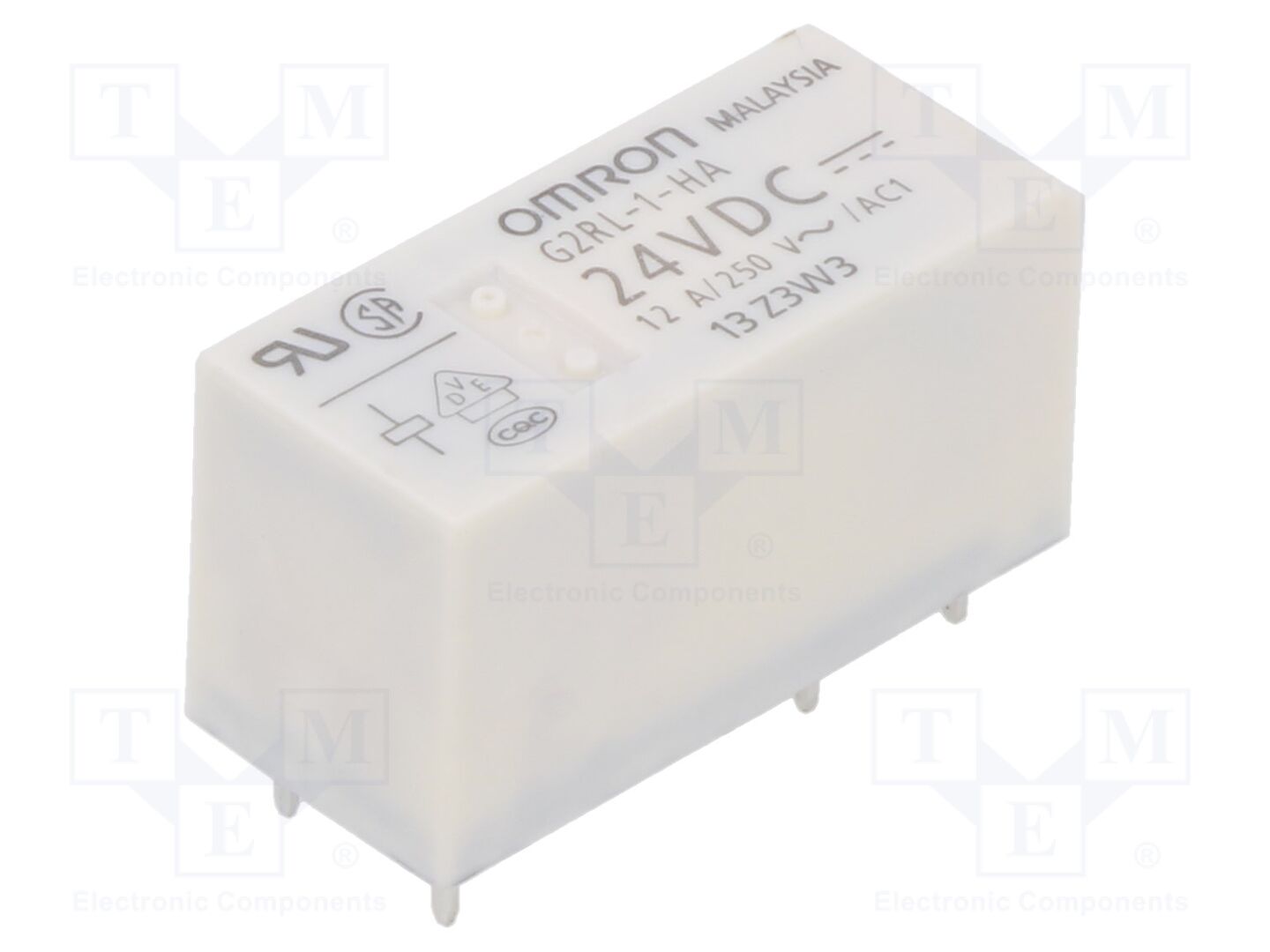 OMRON Electronic Components G2RL-1-HA-DC24 Sähkömagneettinen rele 24VDC