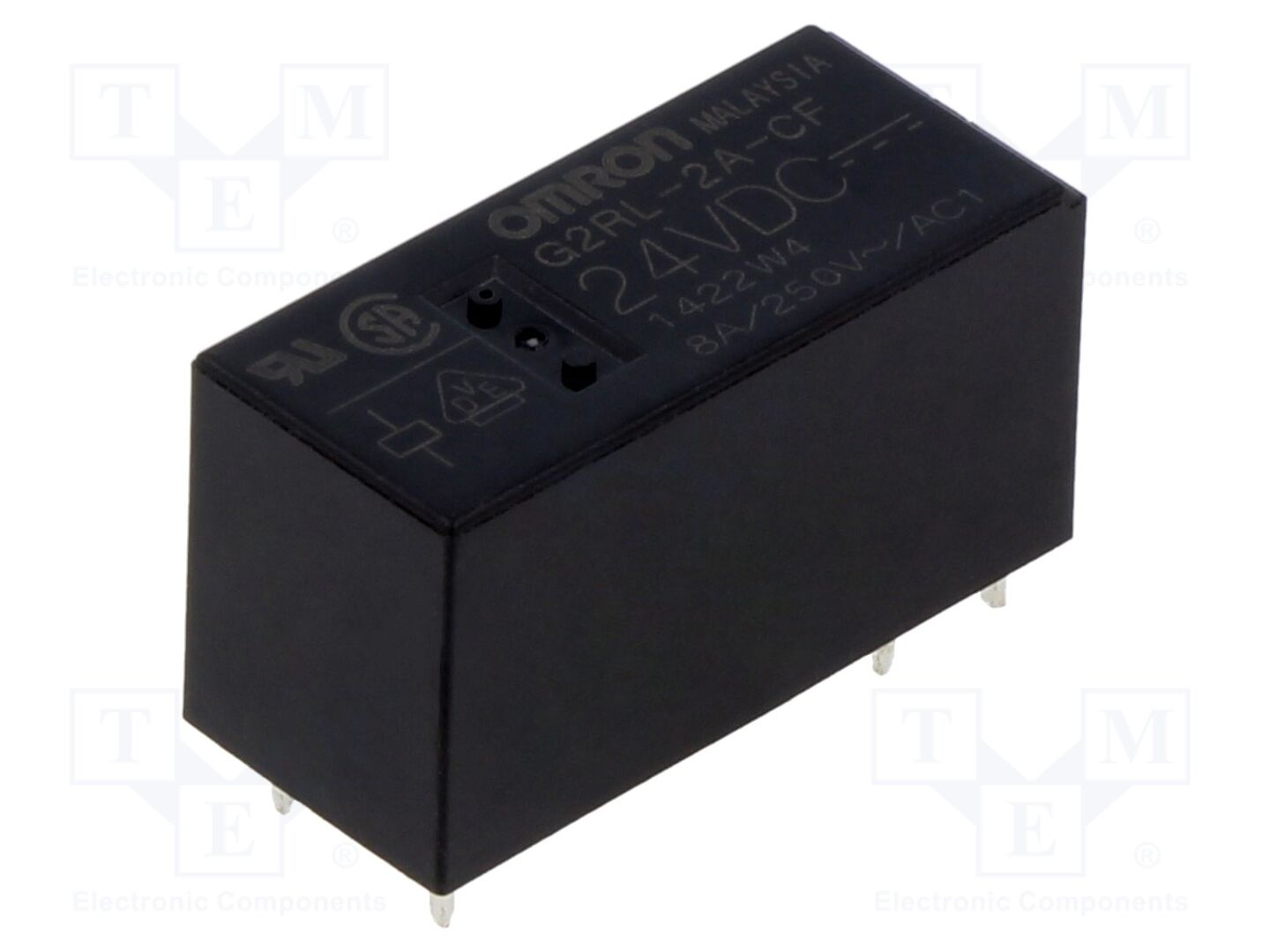 OMRON Electronic Components G2RL-2A-CF-DC24 Sähkömagneettinen rele 24VDC