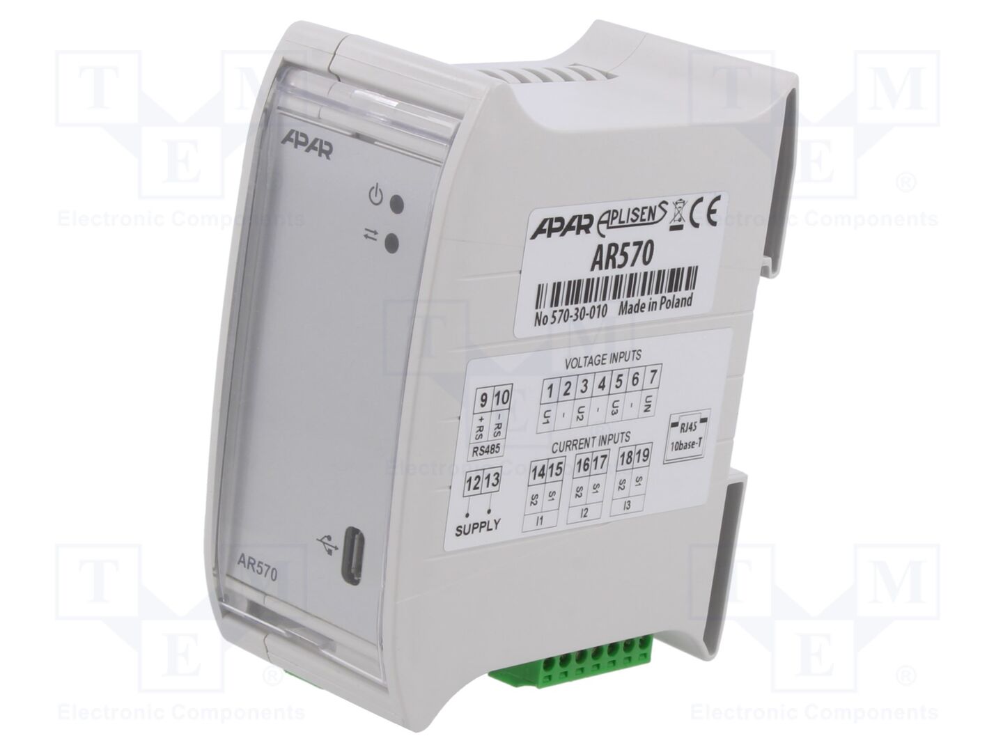 APAR AR570 Jännitteen valvontarele 18-265VAC / 22-350VDC