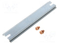 SPELSBERG AL-NS35-186 DIN-kisko TS35 186mm