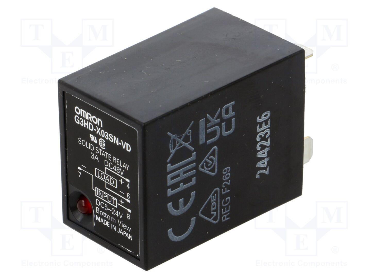 OMRON G3HD-X03SN-VD 5-24VDC Puolijohderele 3A