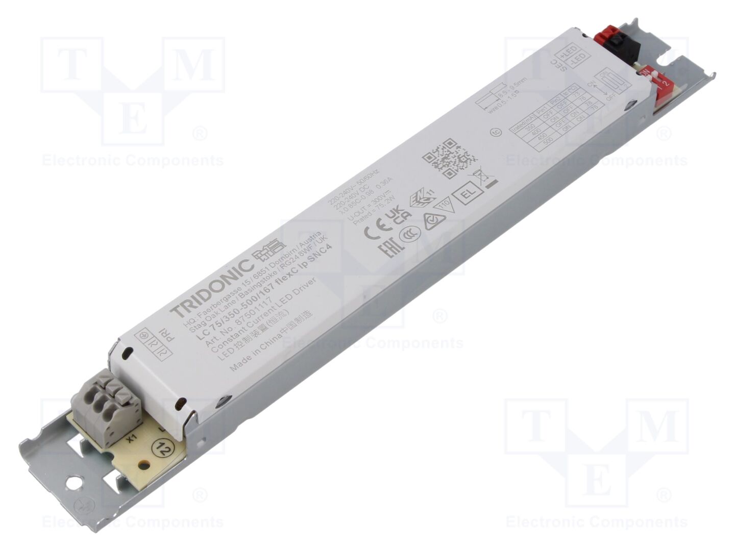 TRIDONIC LC 75/350-500/167 FLEXC LP SNC4 LED-virtalähde 75W