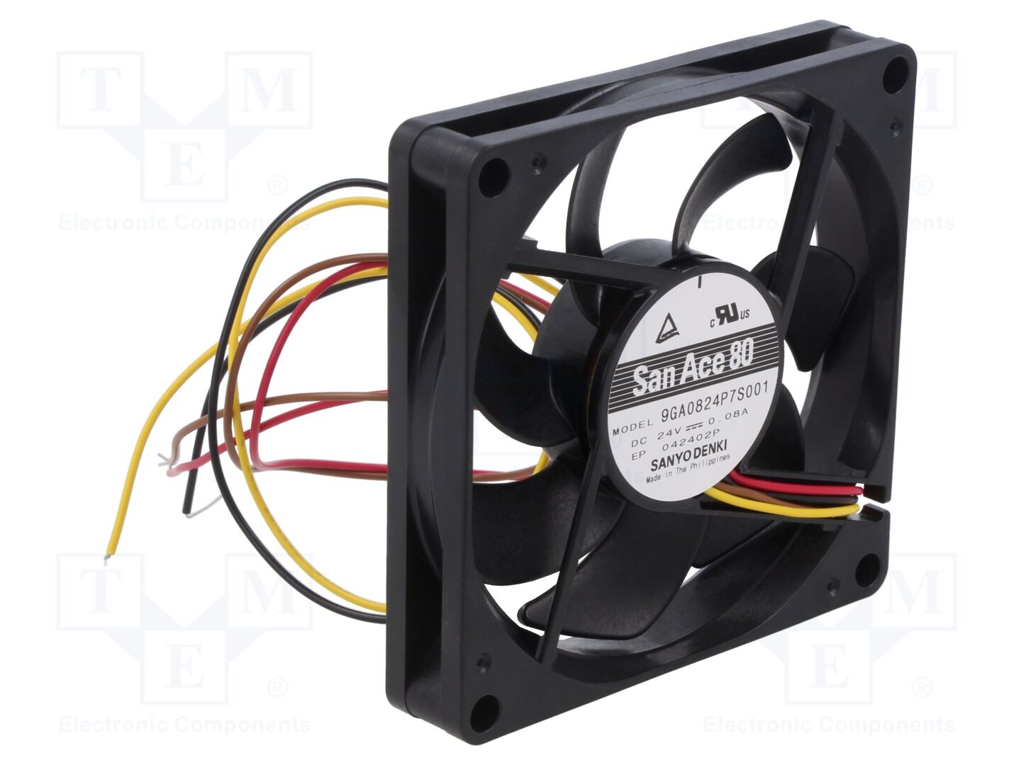 SANYO DENKI 9GA0824P7S001 Aksiaalituuletin 24VDC