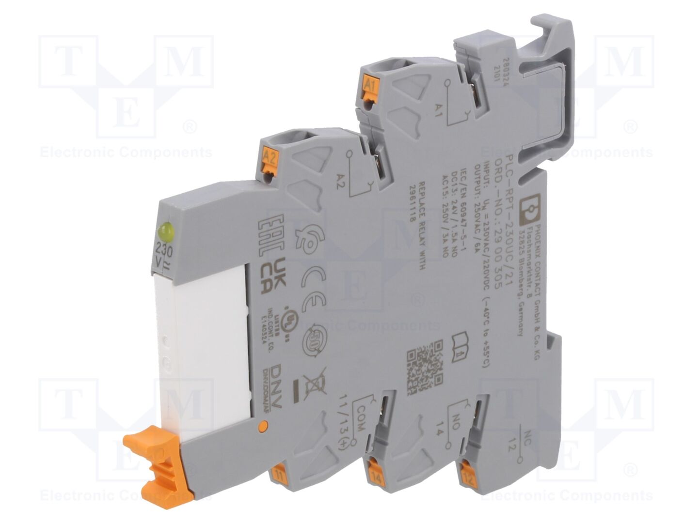 PHOENIX CONTACT PLC-RPT-230UC/21 Rele 230VAC