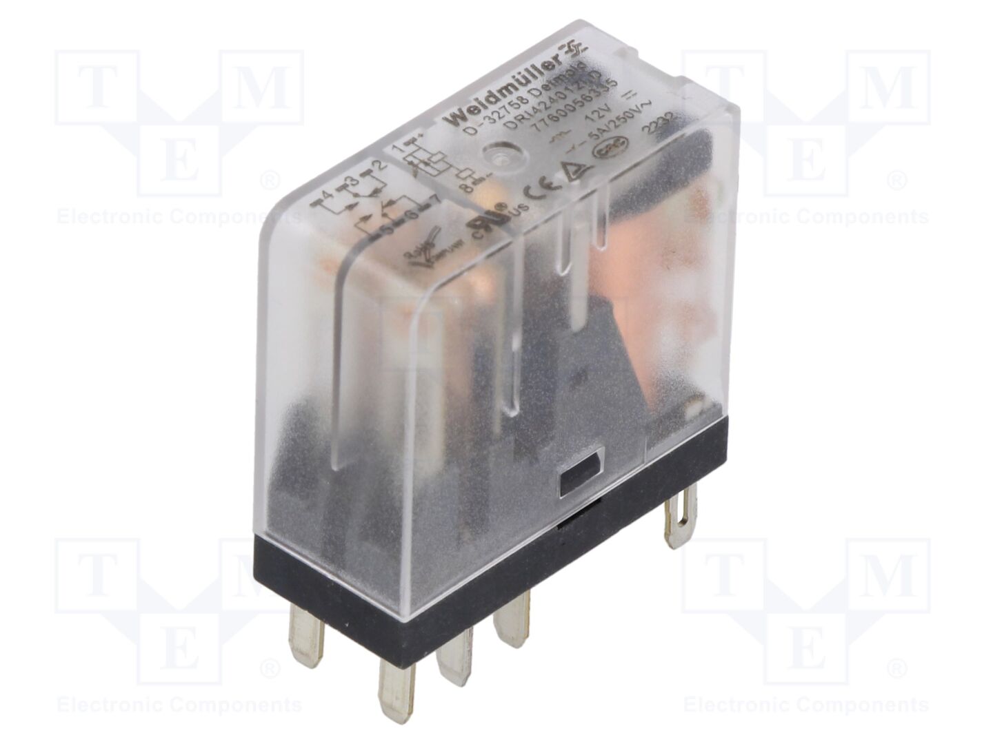 WEIDMÜLLER DRI424012LD Sähkömagneettinen rele 12VDC