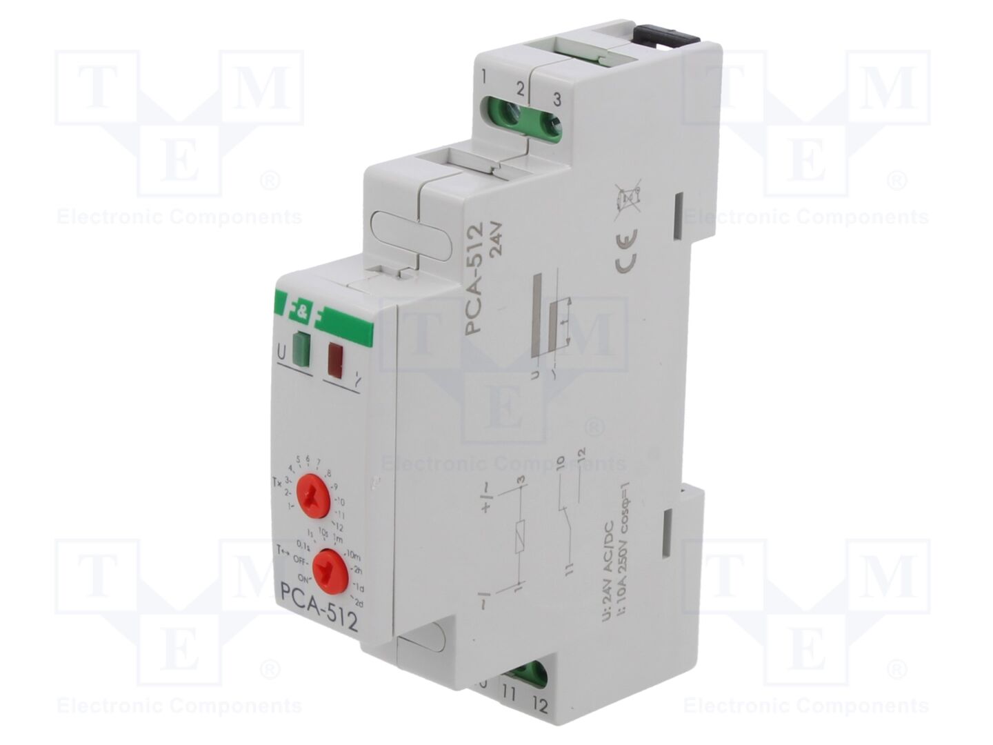 F&F PCA-512-24V Ajastin 24VAC/24VDC