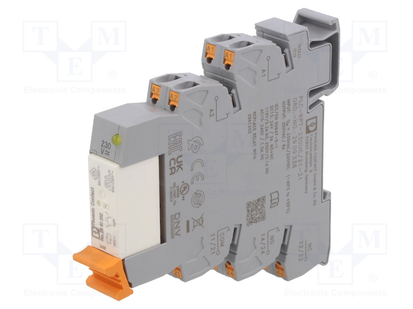 PHOENIX CONTACT PLC-RPT230UC/21-21 Rajarele 230VAC