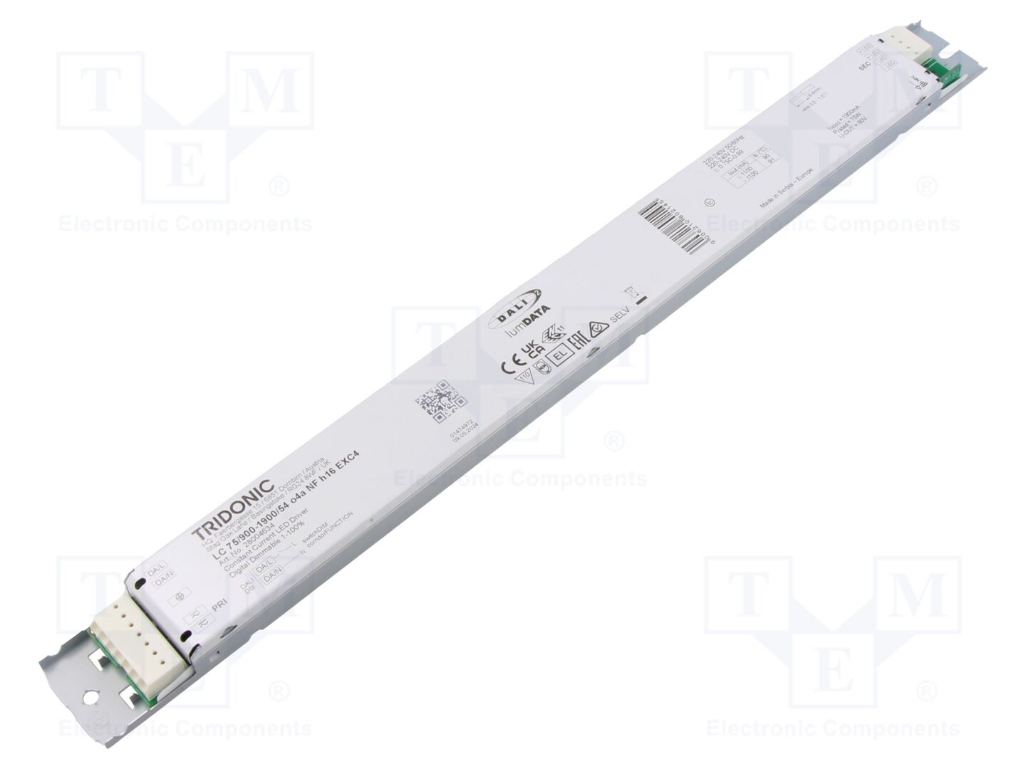 TRIDONIC LC 75/900-1900/54 O4A NF H16 EXC4 LED-virtalähde DALI 2