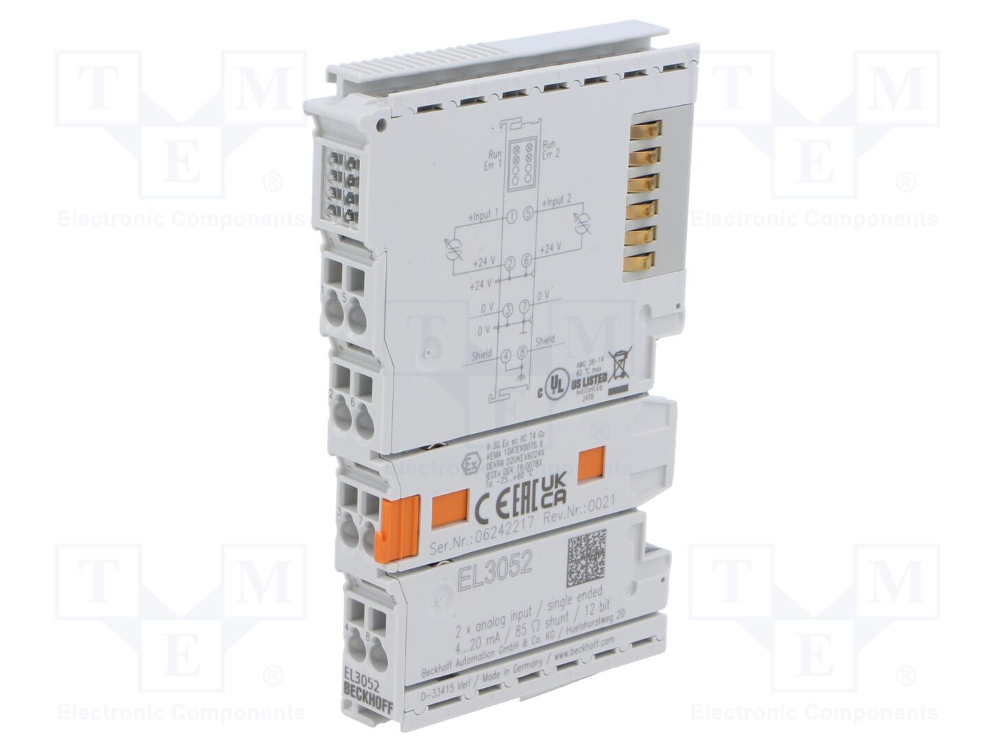 Beckhoff Automation EL3052 I/O-moduuli EtherCAT
