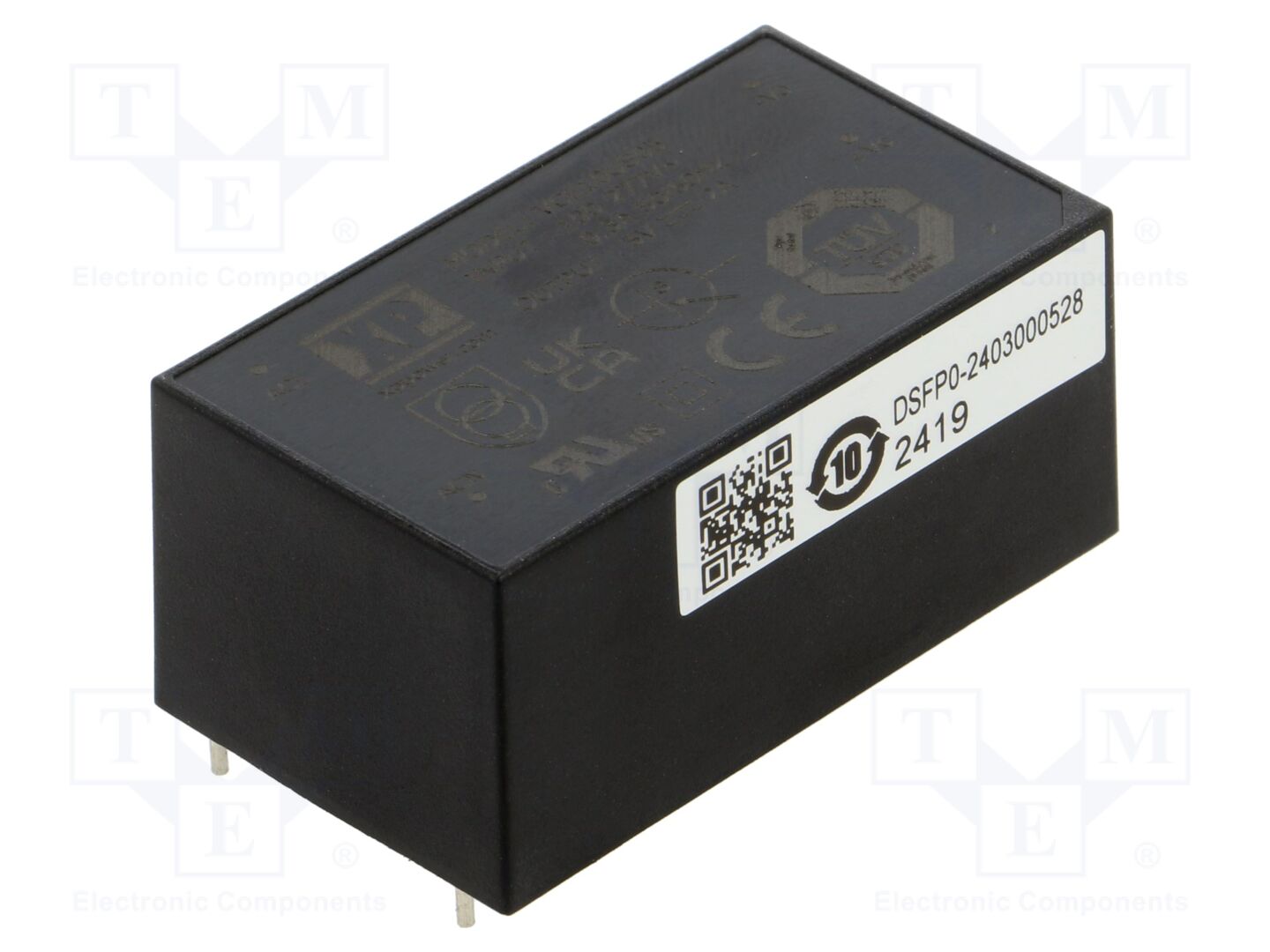 XP POWER VCE10US05 PCB AC/DC-muunnin 10W