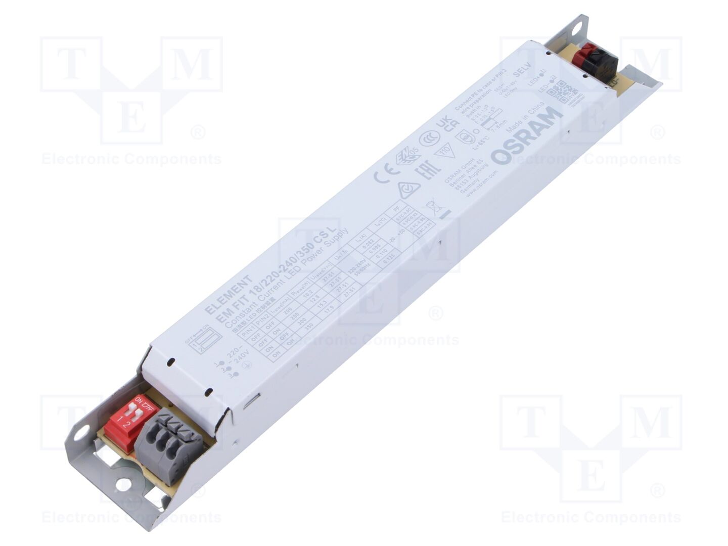 ams OSRAM EM FIT 18/220-240/350 CS L LED-virtalähde 17,8W 27-51VDC
