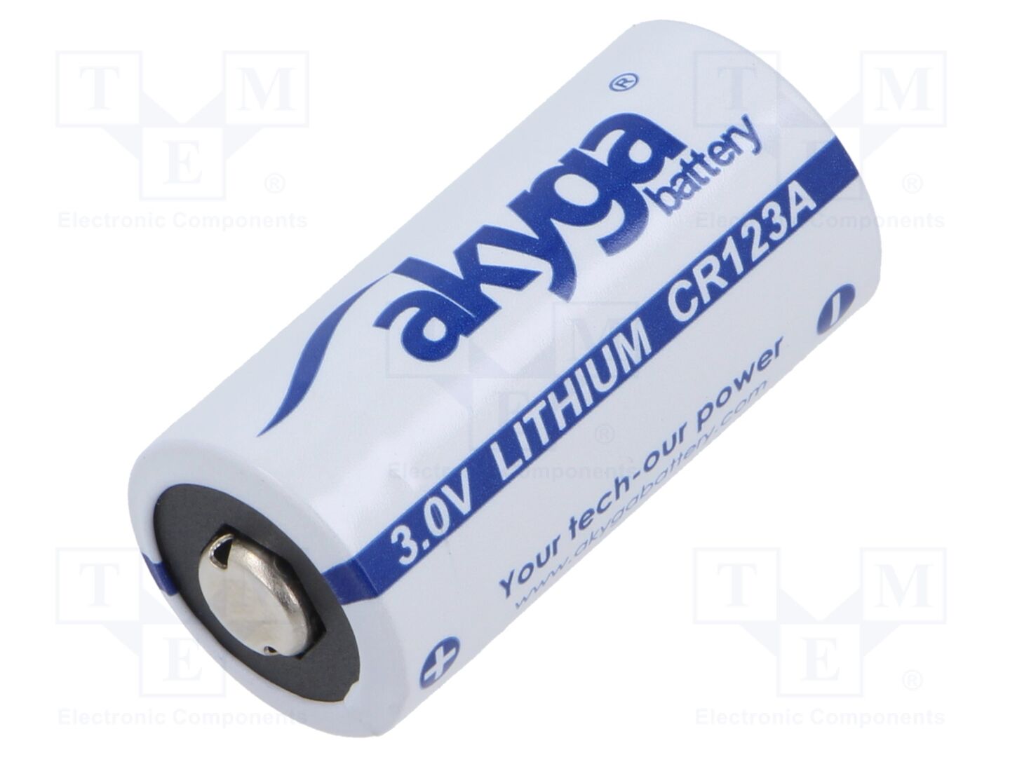 AKYGA BATTERY BAT-CR123A-HT/A Litiumparisto 3V (50 kpl erä)