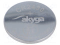 AKYGA BATTERY BAT-CR2430/A Litiumparisto 3V (50 kpl erä)