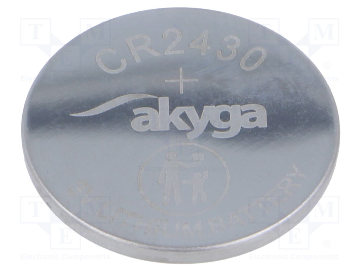 AKYGA BATTERY BAT-CR2430/A Litiumparisto 3V (50 kpl erä)
