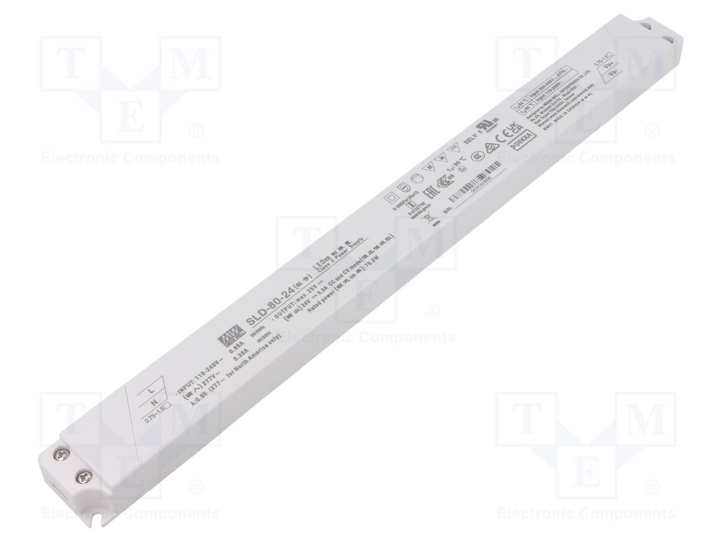 MEAN WELL SLD-80-24 LED-virtalähde 80W
