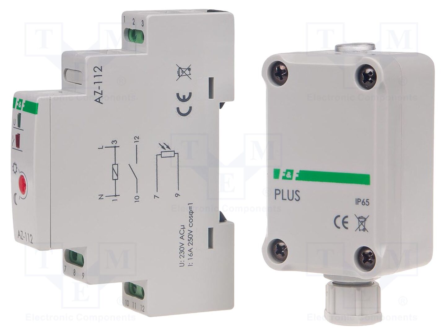 F&F AZ-112-PLUS-24V Hämäräkytkin 21÷27VAC/VDC