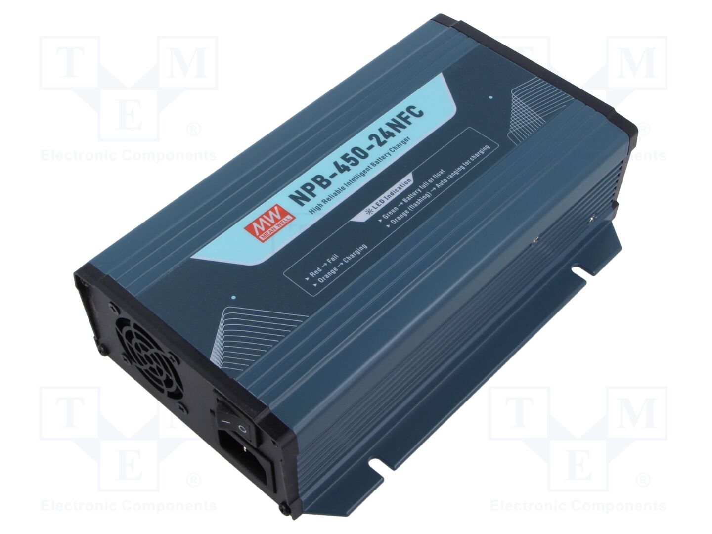 MEAN WELL NPB-450-24NFC Akkulaturi 27.6VDC