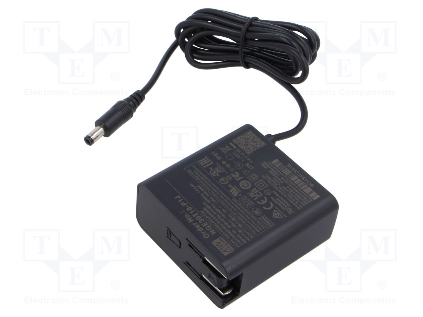 MEAN WELL NGE30I18-P1J Kytkinlähde 30W Pistotulppa