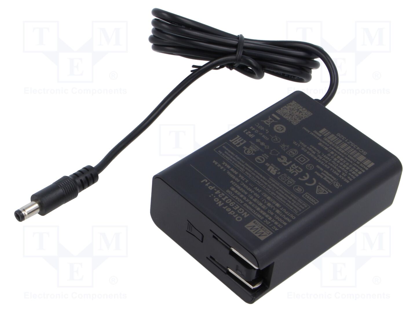 MEAN WELL NGE90I24-P1J Kytkinmuuntaja 90W Pistotulppa