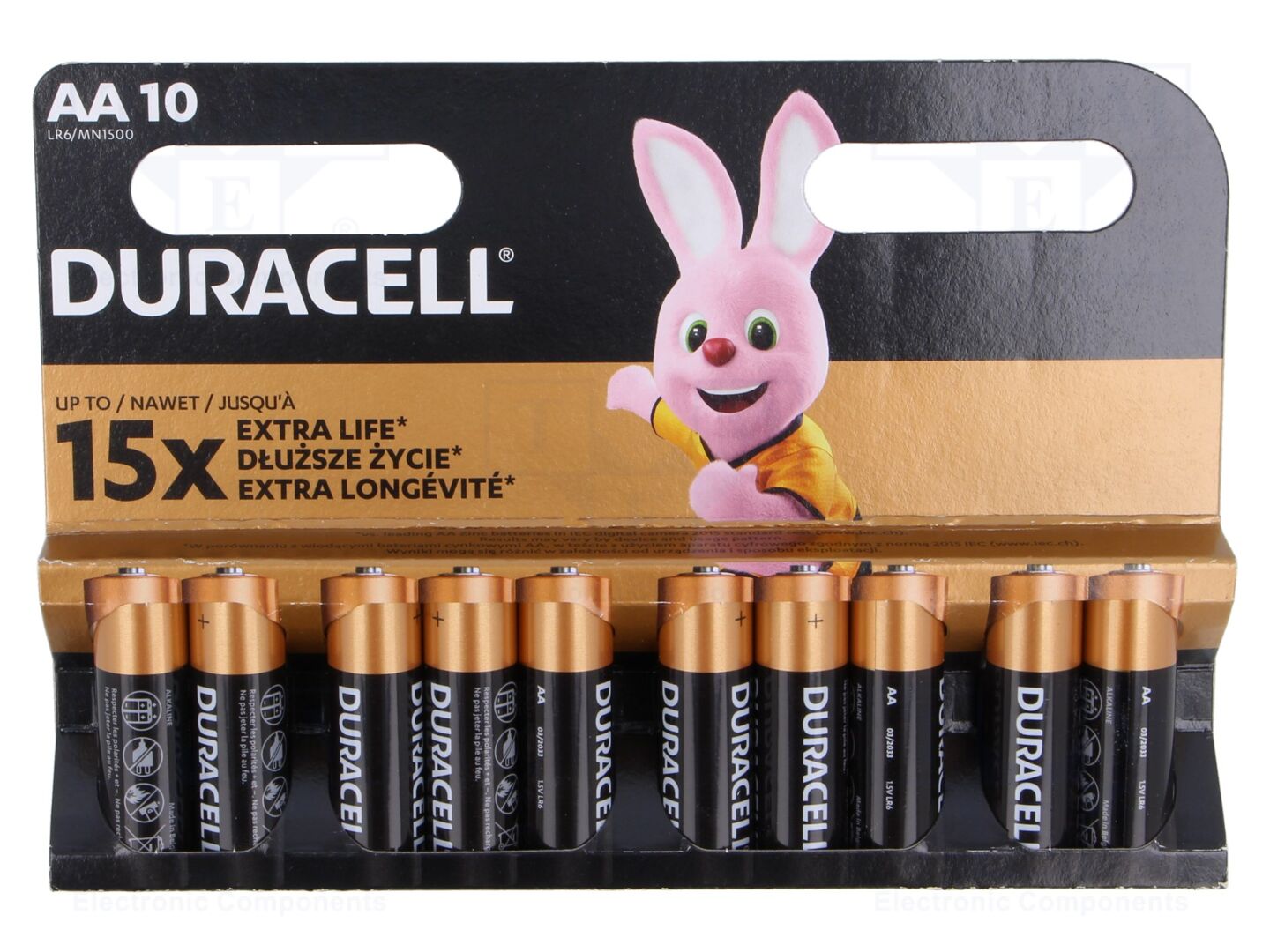 DURACELL BAT-LR6/DRB-B10 Alkaliparisto 1.5V