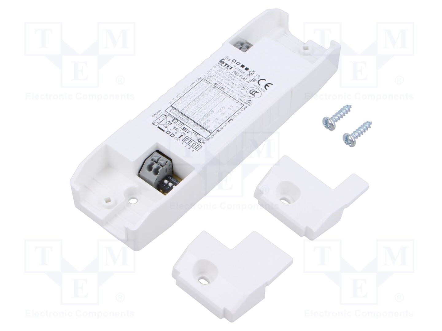 TCI PRO FLAT 22 LED-virtalähde 5-44VDC 125-500mA 220-240VAC