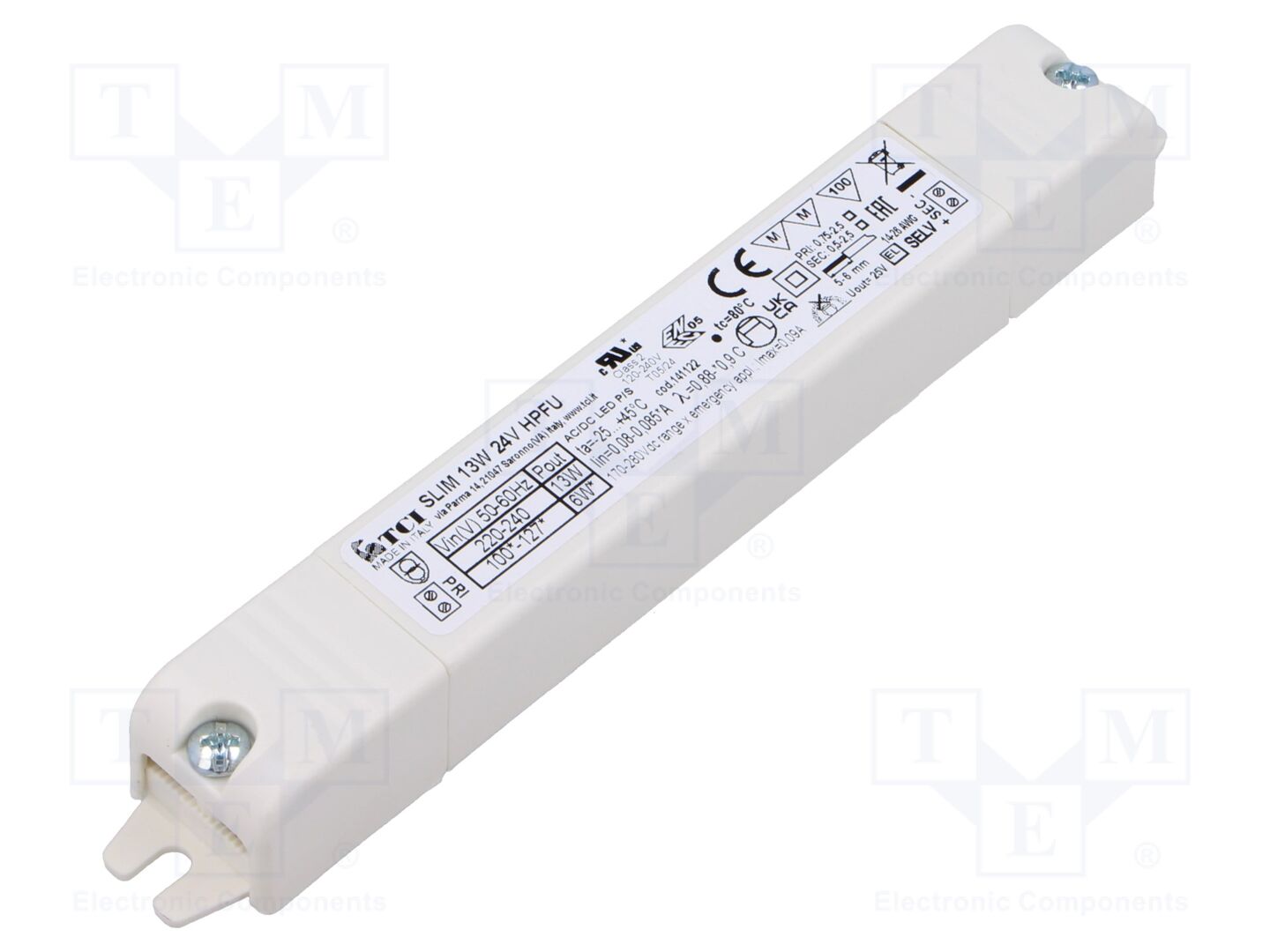 TCI SLIM 13W 24V HPFU LED-virtalähde 24VDC 550mA