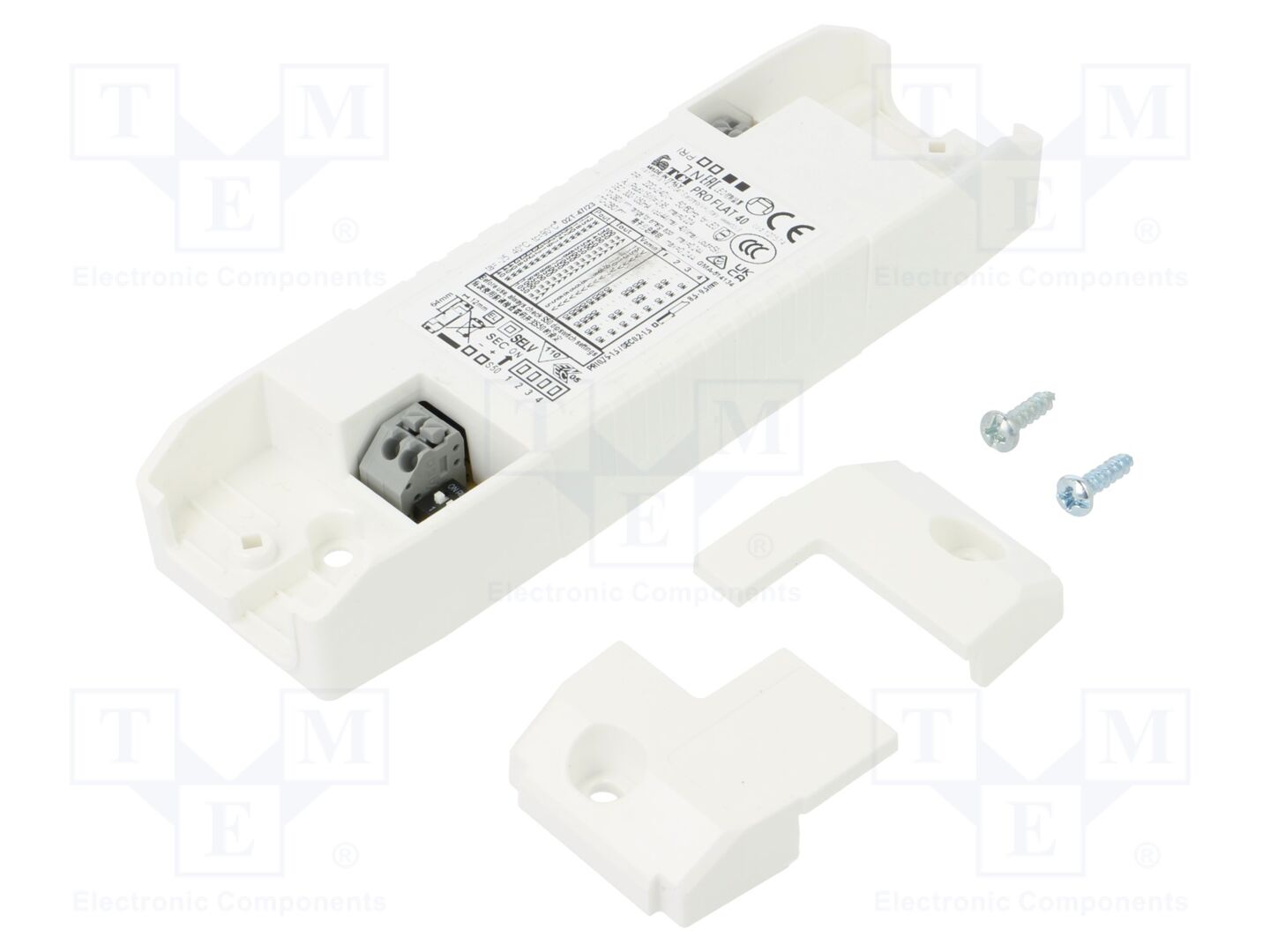 TCI PRO FLAT 40 LED-virtalähde 5-44VDC 300mA-1.05A