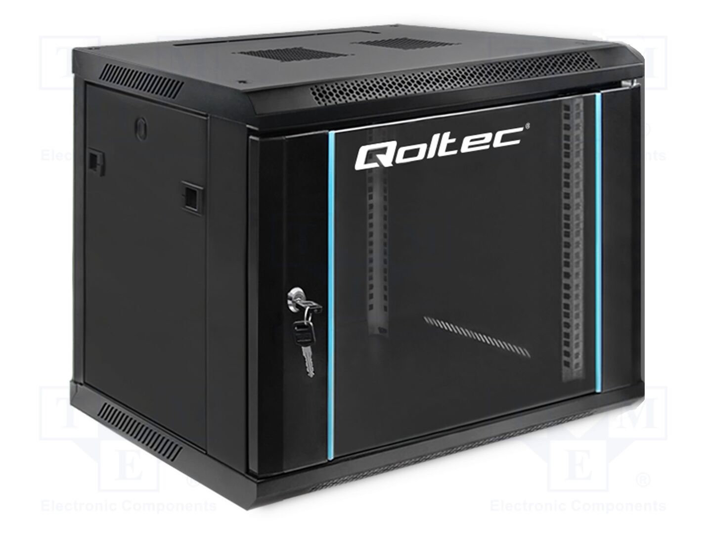 QOLTEC 54463 Räkkikaappi 19", 9U